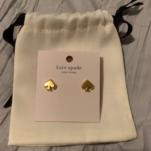Kate Spade gold earrings